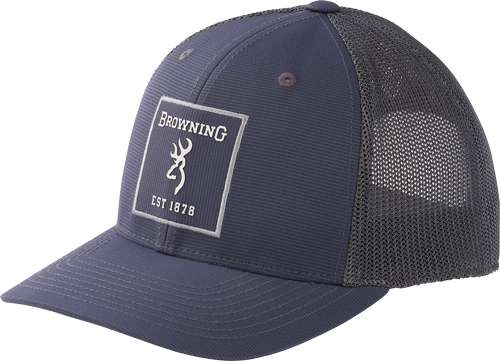 BROWNING CAP TESTED CARBON SQUARE PATCH FLEX SNAPBACK ADJ - Browning