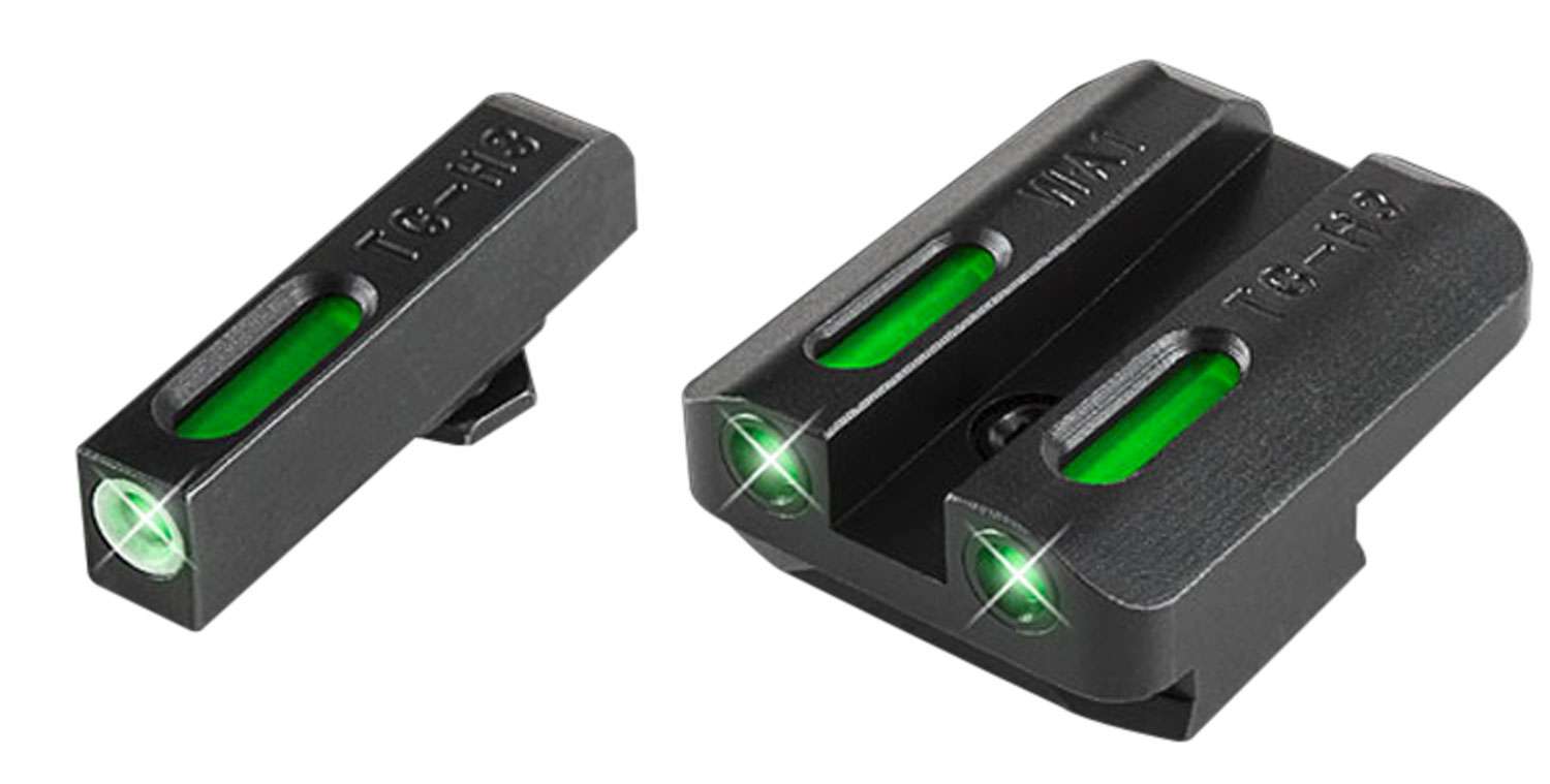 TruGlo TG13WA1A TFX Night Sights Walther PPQ Tritium Fiber Optic Set - TRUGLO