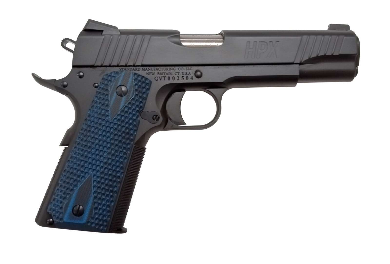 Standard Manufacturing 1911 HPX Pistol Sandblast Finish .45ACP 5
