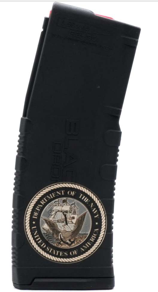 BLACK RAIN LASER ETCHED MAGAZINES 30RD US NAVY SEAL - Black Rain