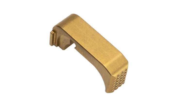 SHIELD ARMS PREMIUM MAG CATCH/RELEASE STEEL GOLD GLOCK 43X/48 RH - Shield Arms