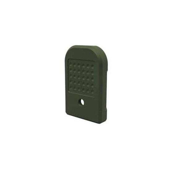 SHIELD ARMS S15 MAG +0 ODA GREEN ALUMINUM BASE PLATE FITS GLOCK 43X/48 MAGS - Shield Arms