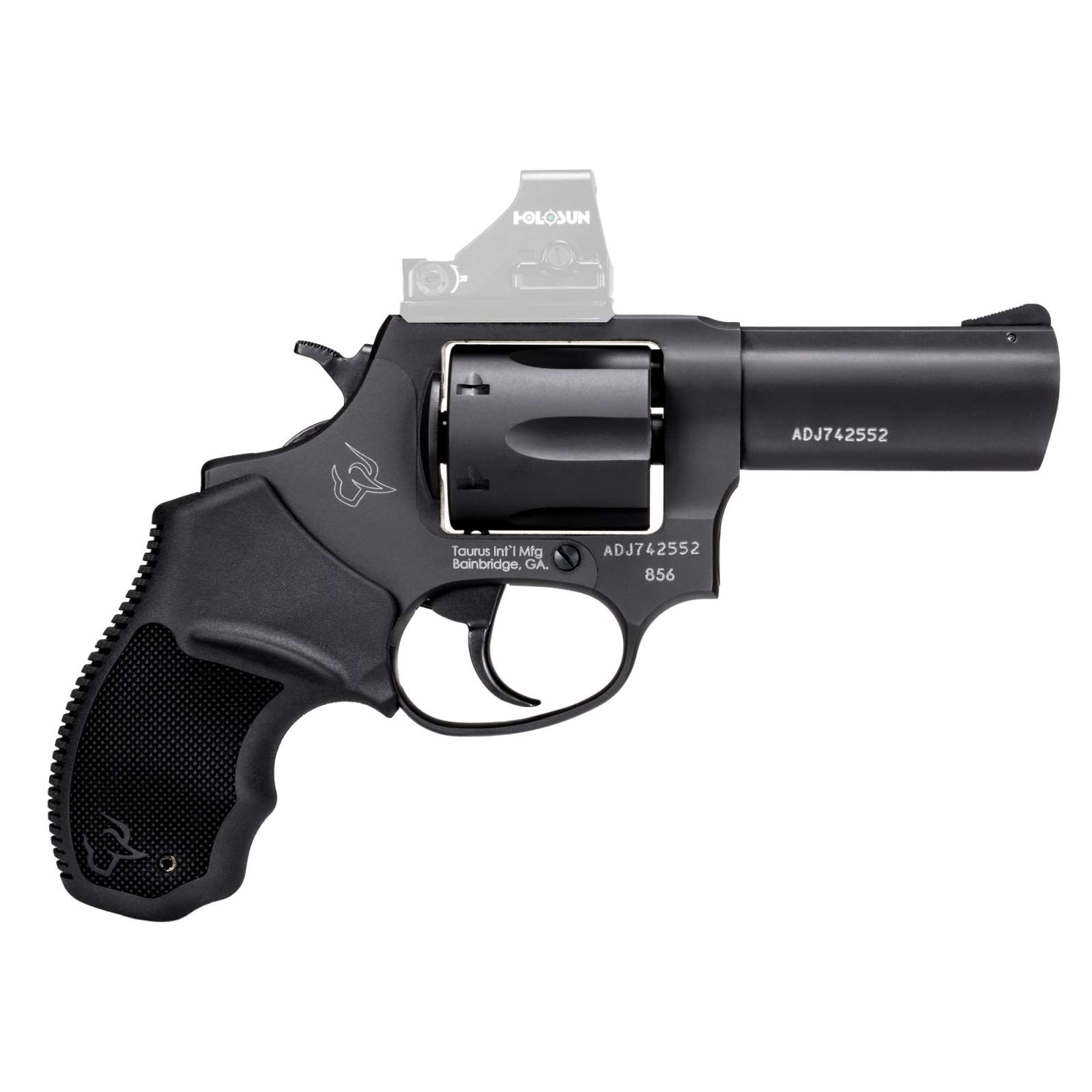 Taurus 856 TORO Revolver - Black | 38 Spl +P | 3" Barrel | 6rd | Rubber Gri-img-1