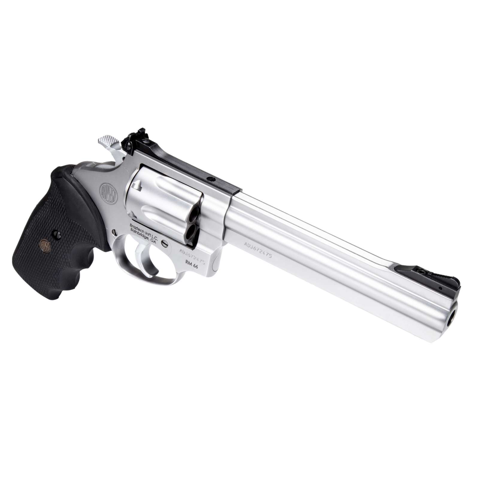 Rossi RM66 Revolver - Stainless | .357 Mag | 6 Barrel | 6rd | Rubber grip-img-2