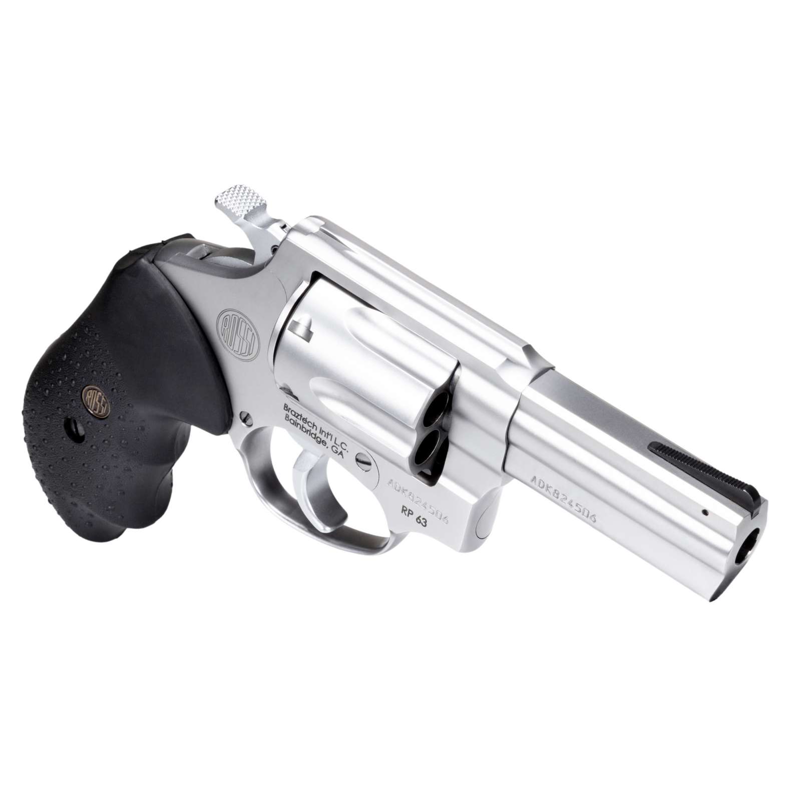 Rossi Rm63 Revolver Stainless 357 Mag 3 Barrel 6rd Rubber Grip Gunzonedeals 9949