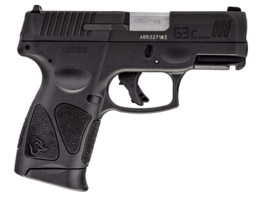 Taurus G3C Compact Pistol - Black | .40 S&W | 3.2" Barrel | 10rd x 3-img-0