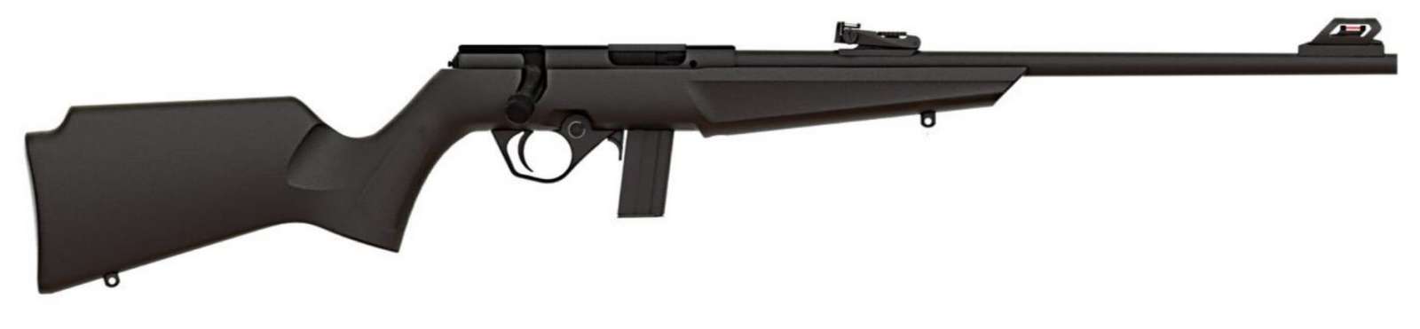 Rossi Compact Bolt Action Rimfire Rifle - Black | .22 LR | 16.5" Barrel | 1-img-1