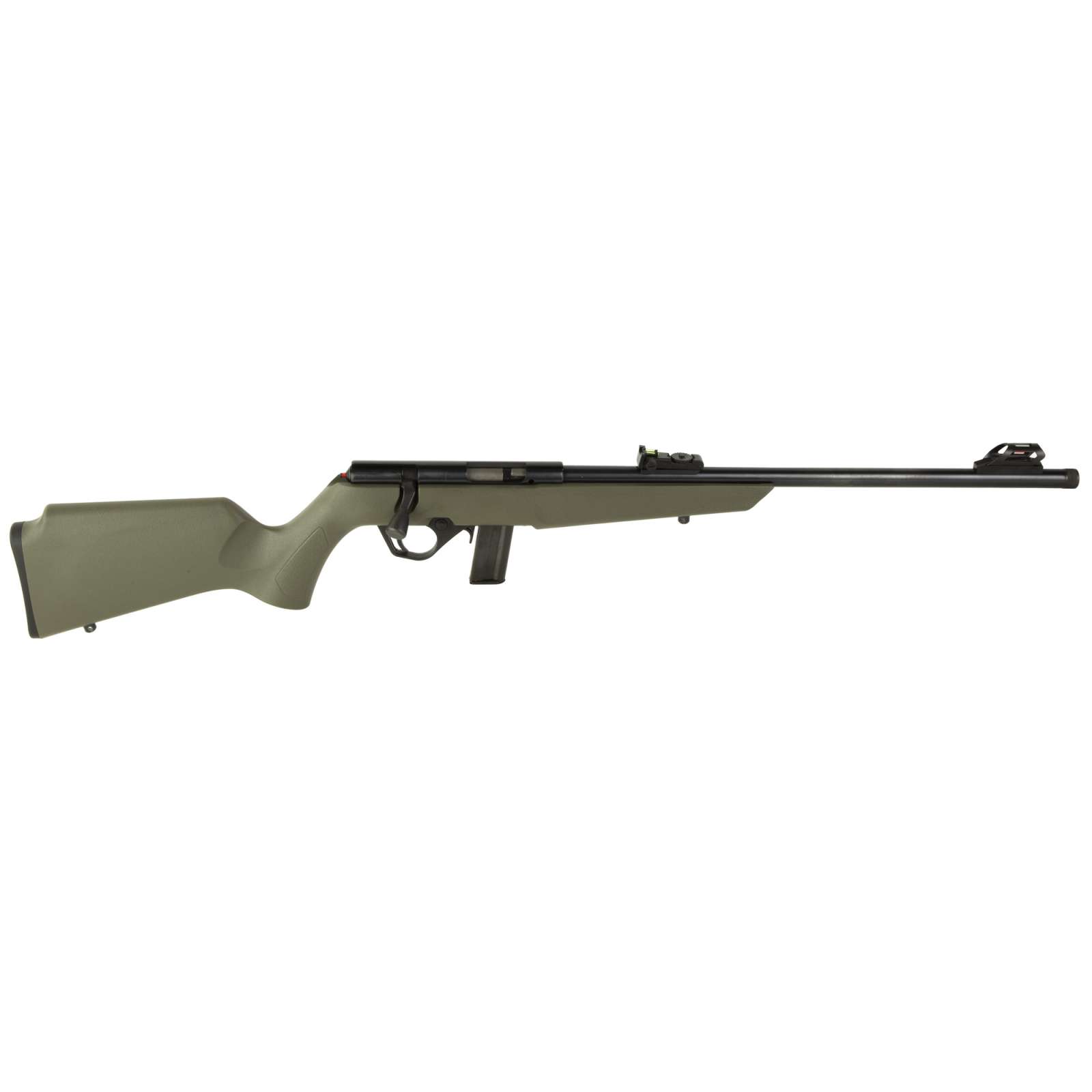 Rossi Compact Bolt Action Rimfire Rifle - Black / OD Green | .22 LR | 16.5"-img-0