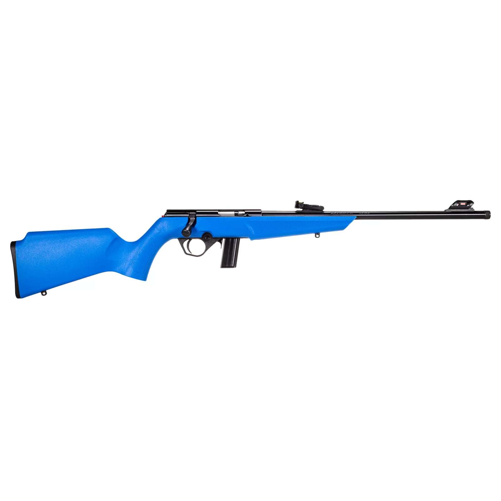 Rossi Compact Bolt Action Rimfire Rifle - Black / Blue | .22 LR | 16.5" Bar-img-1