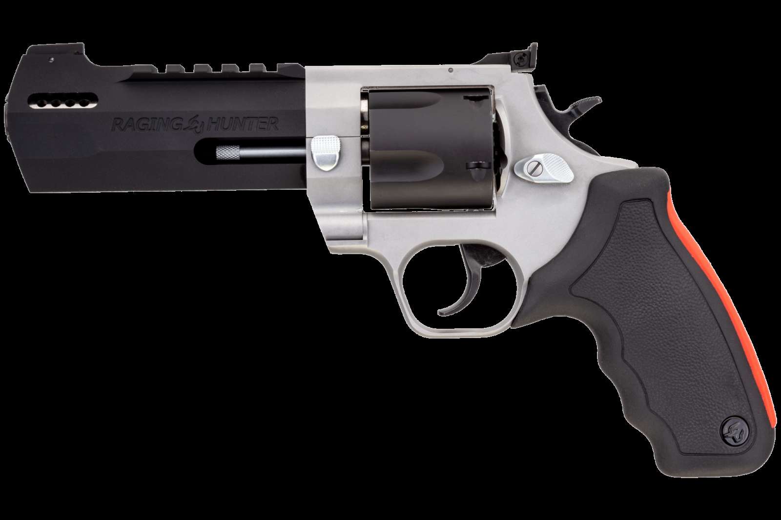 Taurus Raging Hunter Revolver Black Stainless S W Mag Barrel Rd Rubber Grip