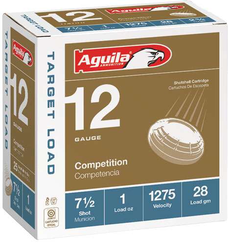 AGUILA SHOTSHELL 12GA 1OZ 7.5 CASE LOT 1275FPS - Aguila