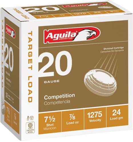 AGUILA SHOTSHELL 20GA 7/8OZ CASE LOT #7.5 - Aguila