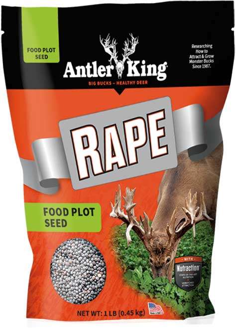 ANTLER KING RAPE 1# BAG ANNUAL 1/4 ACRE - Antler King