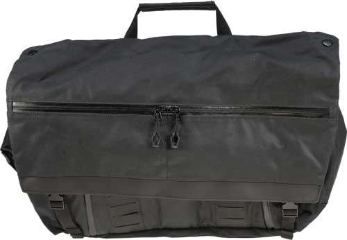 GREY GHOST GEAR WANDERER BAG 2.0 WAXED CANVAS BLACK - 