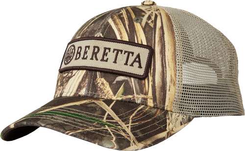 BERETTA CAP PATCH TRUCKER RECT PATCH MESH BACK RT MAX-7 - Beretta Usa