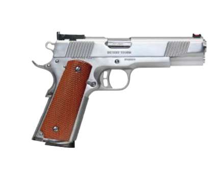 GLOBAL DEFENSE DESERT STORM 1911 HGA 45 AUTO POLISHED CHROME 5" 8+1RD - Global Defense 1911's