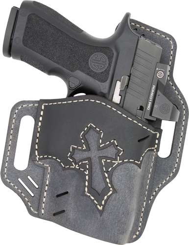 VERSACARRY COMPOUND ARC ANGEL OWB HOLSTER GREY/BLACK SIZE 1 - Versacarry