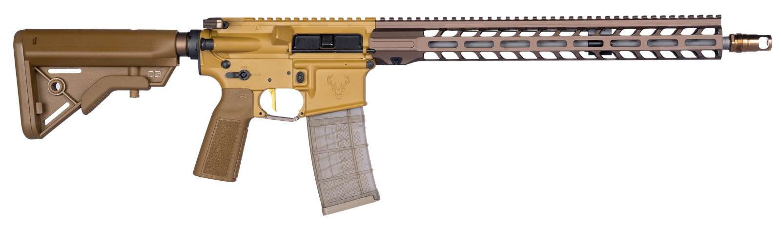 STAG 15 SPECTRM 1 5.56 16" 30 RD VARIOUS SHADES OF FDE RH-img-0