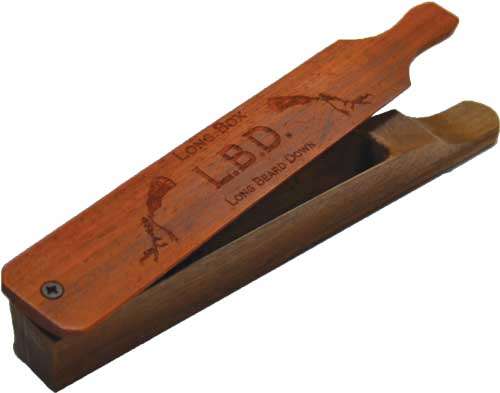 PITTMAN GAME CALLS LBD LONG BOX CALL PADAUK/WALNUT - 