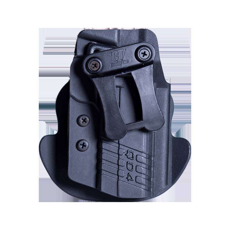 COMP-TAC QD DUAL HOLSTER KYDEX SIZE2 GLOCK 20/GEN5 40CAL/S&W M&P 45/CANIK TP9SFE AMBI OWB/IWB COYOTE - Comp-tac