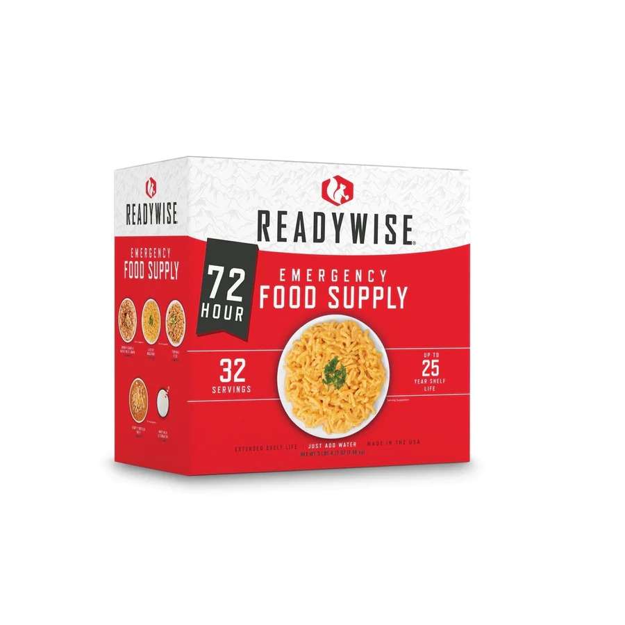 ReadyWise 72 Hour Emergency Food and Drink Supply - 32 Servings - Readywise Company