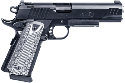 REMINGTON 1911 R1 TACTICAL HGA 45 AUTO THREADED 5.5IN BBL BLACK W G10 VS GRIPS 15RD MAG - Remington Firearms