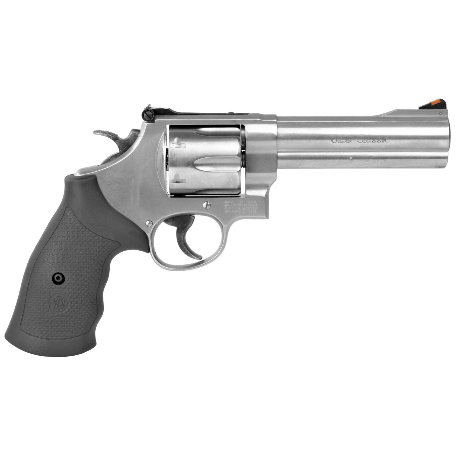 Smith & Wesson 163636 629 Classic 44 Rem Mag 6 Round 5" Stainless Steel Bla-img-0