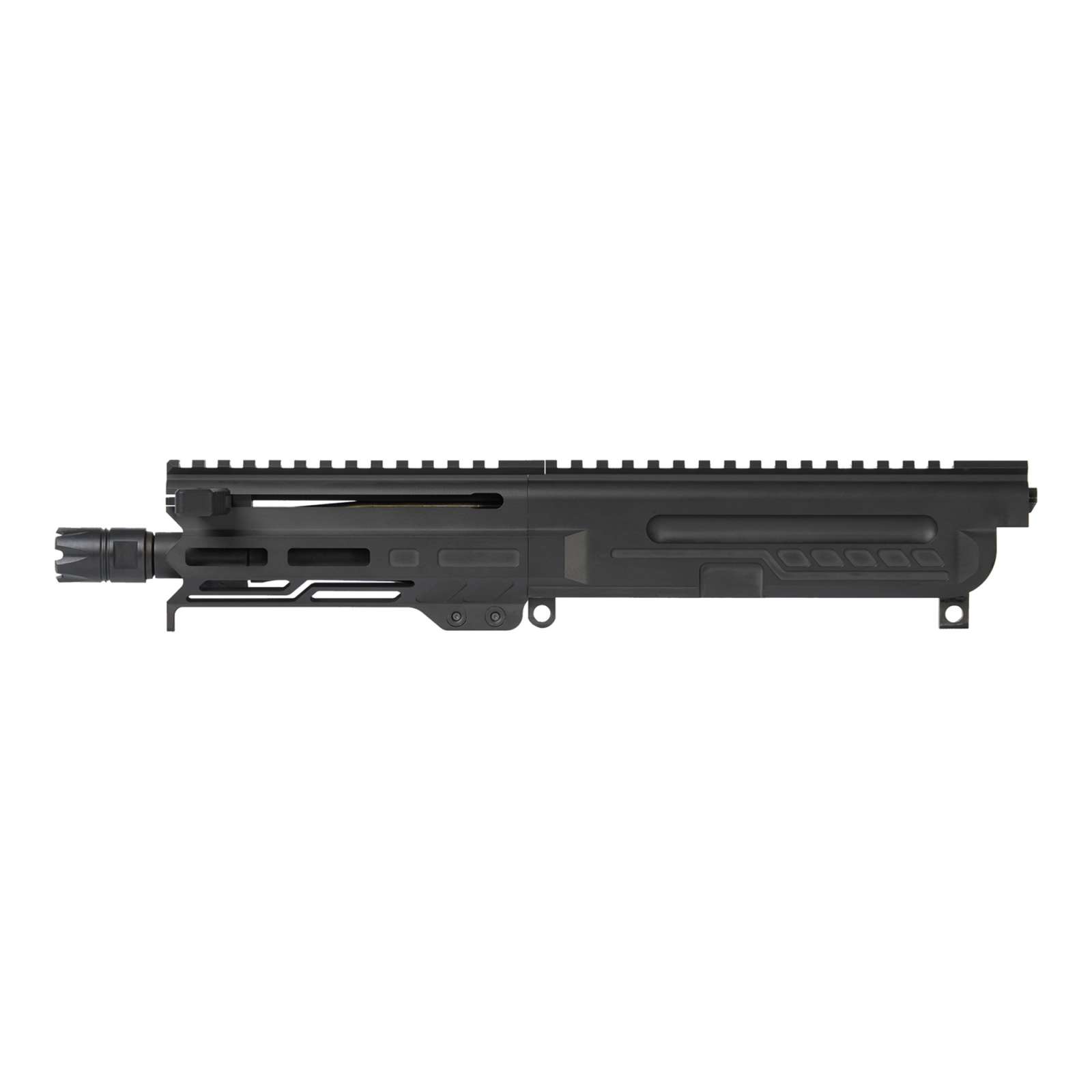 CMMG 30B0E67AB Dissent MK4 300 Blackout 6.50", Left Side Charging Handle, Armor Black, OEM Zeroed Linear Comp, 4.60" M-LOK Handguard for AR-Platform, Picatinny End Plate - Cmmg