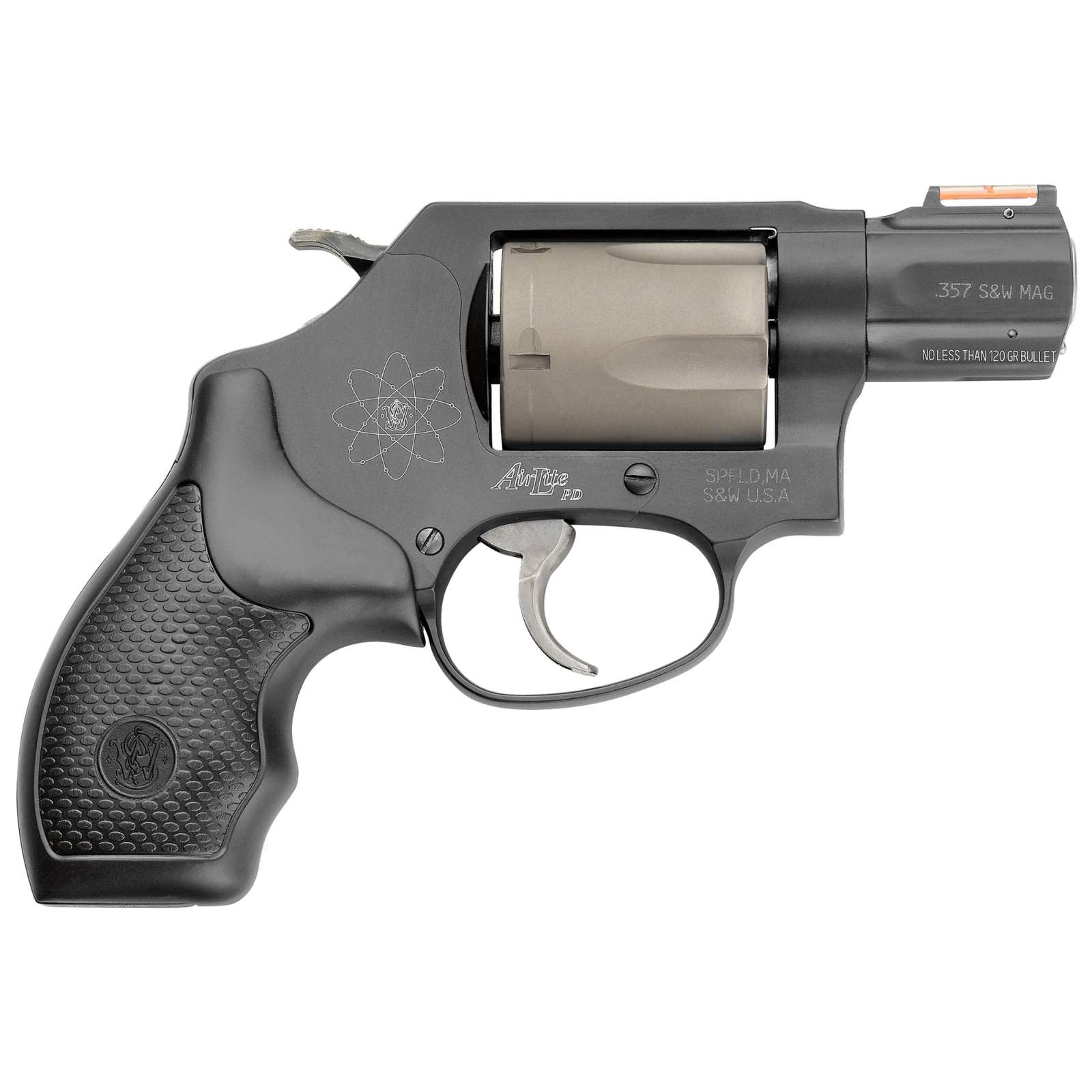 Smith & Wesson 163064 360PD 357Mag 5Rnd 1.88 Black Stainless Steel 02218863-img-1