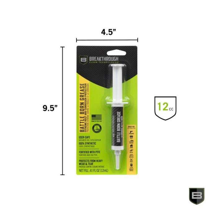 BB SYN GREASE FORT W/ PTFE 12CC SYRINGE - Breakthrough Clean