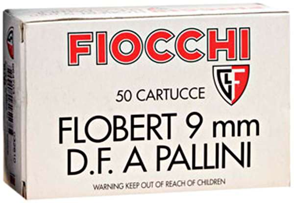 SPECIALTY 9MM RF FLOBERT #8 SHOT 50RD - Fiocchi