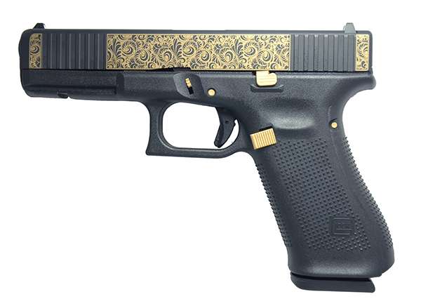 Glock G17 Gen5 MOS 9mm (GOLD) - Guns N Gear