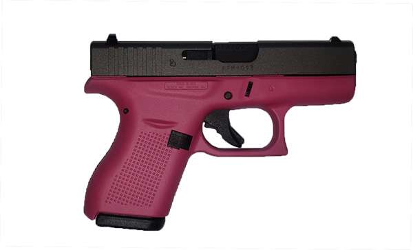 GLOCK 42 380ACP PINK/TUNGSTEN 6