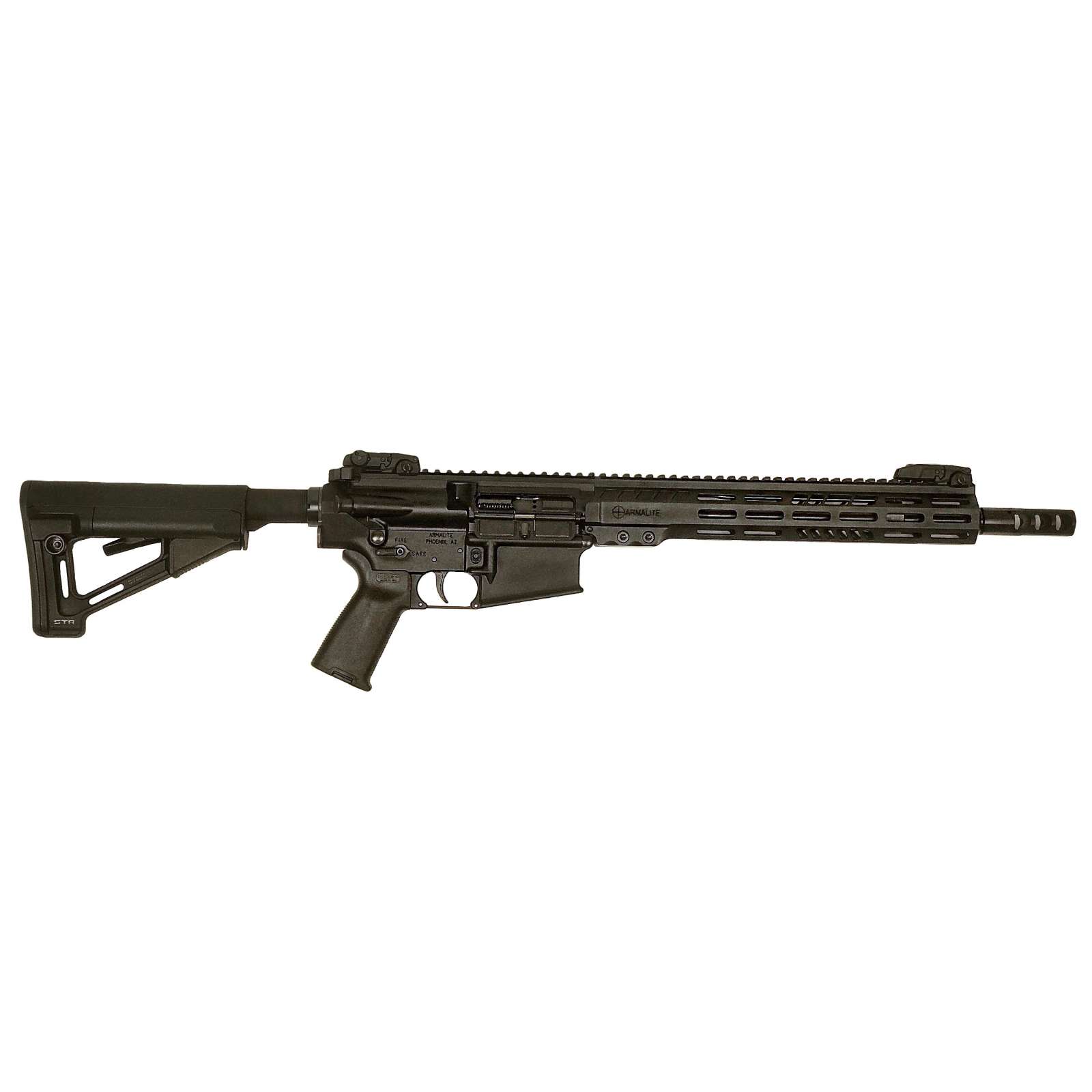 ArmaLite AR10TAC14 AR-10 Tactical 308 Win 16" 25+1 Black Hard Coat Anodized-img-0