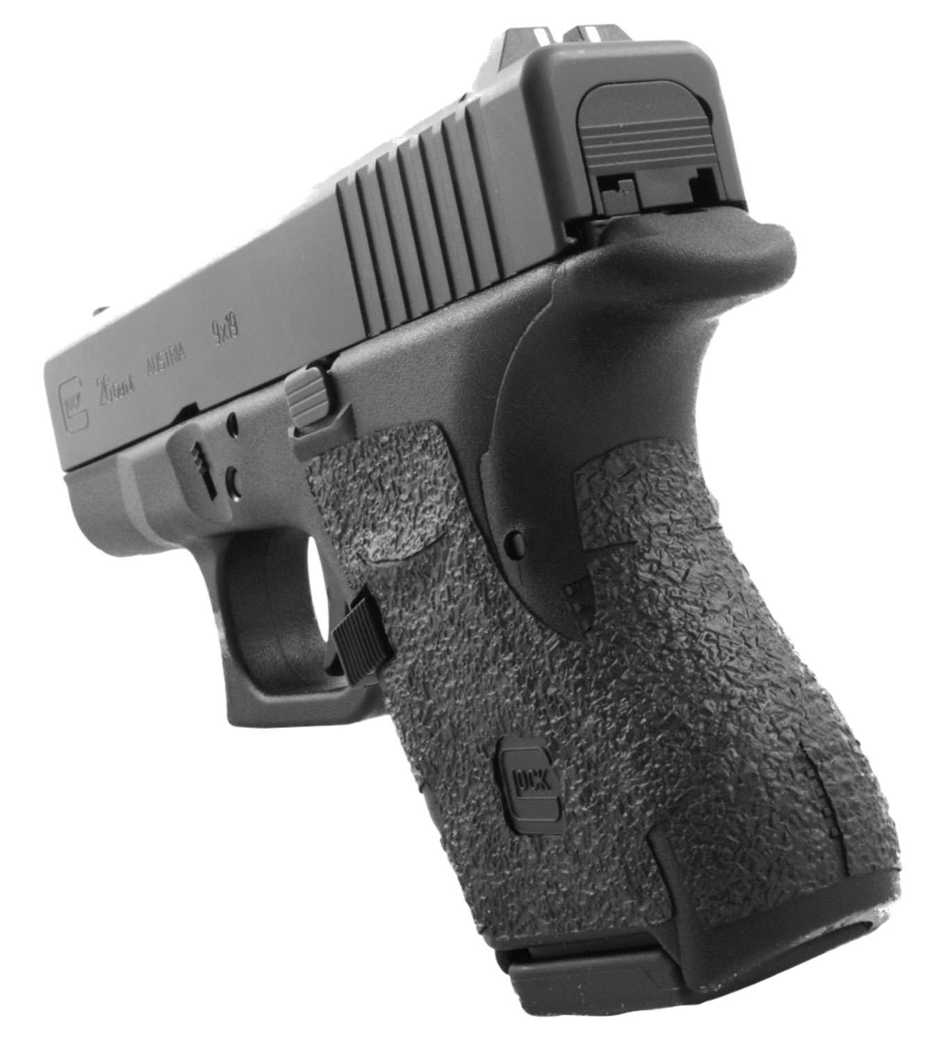 Talon grips 117r adhesive grip glock 26 27 28 33 39 gen4 textured black