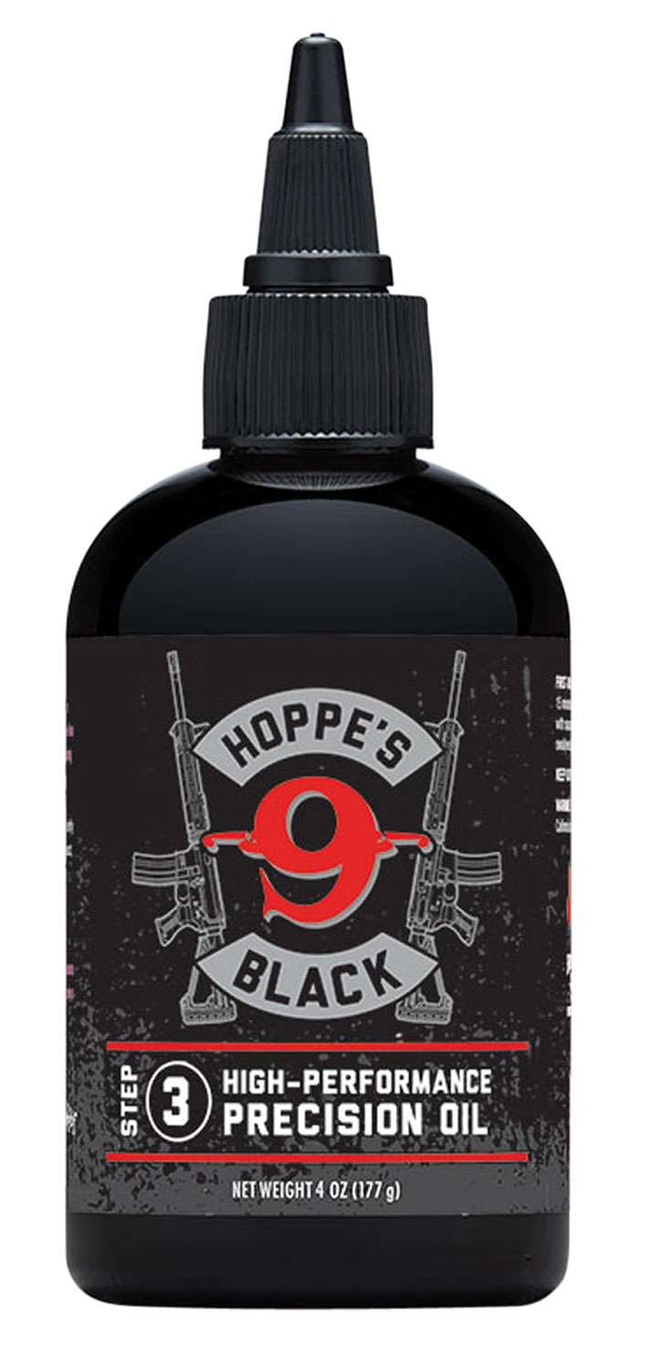 Hoppe's HBL4 Black Precision Oil 4 oz Lubricates Prevents Rust - Hoppe's - 4 OZ