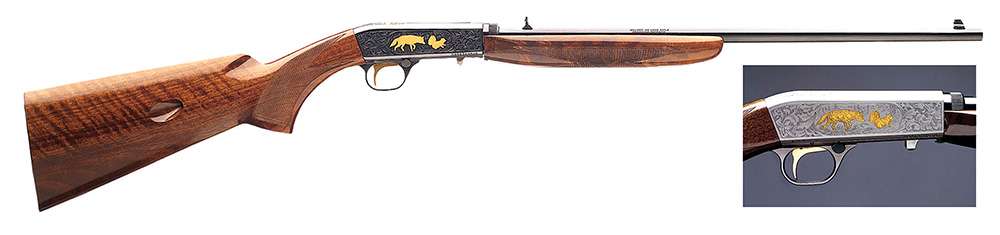 Browning Semi Auto 22 Grade Vi 22 Lr 101 1930 Gloss American Walnut