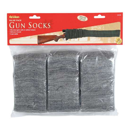 ALLEN KNIT GUN SOCK 52" GRY 3PK The Armories