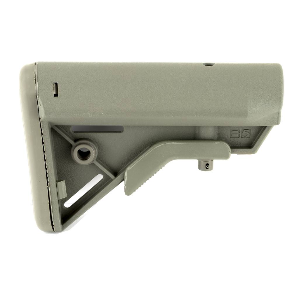 B5 Systems BRV1087 Bravo Stock Foliage Green Synthetic for AR15/M4 with MilSpec Receiver
