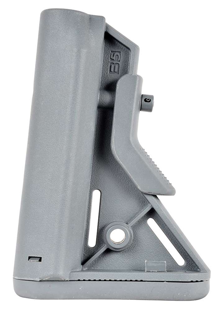 B5 Systems Bravo Stock Wolf Gray Synthetic for AR15/M4 with MilSpec