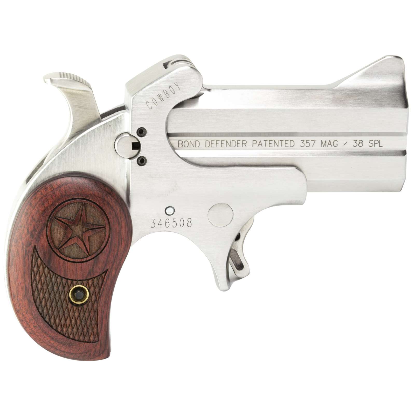 Bond Arms BACD Cowboy Defender 357 Mag 3" 2 Round Stainless-img-1