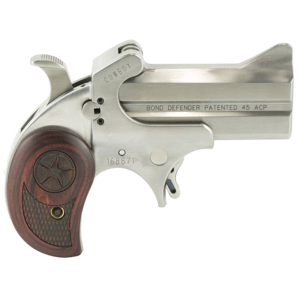 Cowboy Defender Derringer .45 ACP 3in 2rd Stainless | Tombstone Tactical