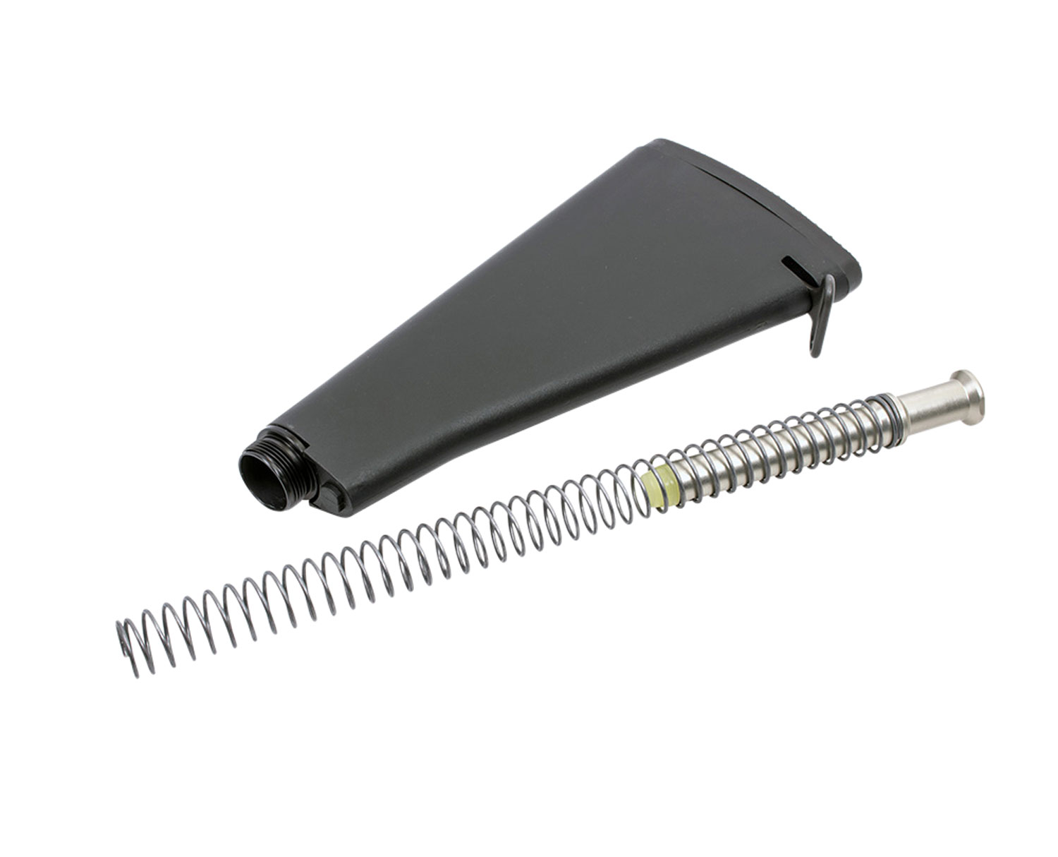 CMMG 55CA646 Receiver Extension & Stock Kit A1 Fixed Black Synthetic