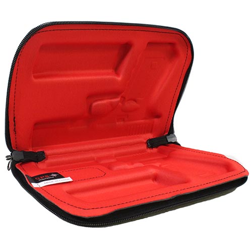 G*Outdoors GPS907PC Molded Pistol Case Black 1 Handgun for Glock 17,19
