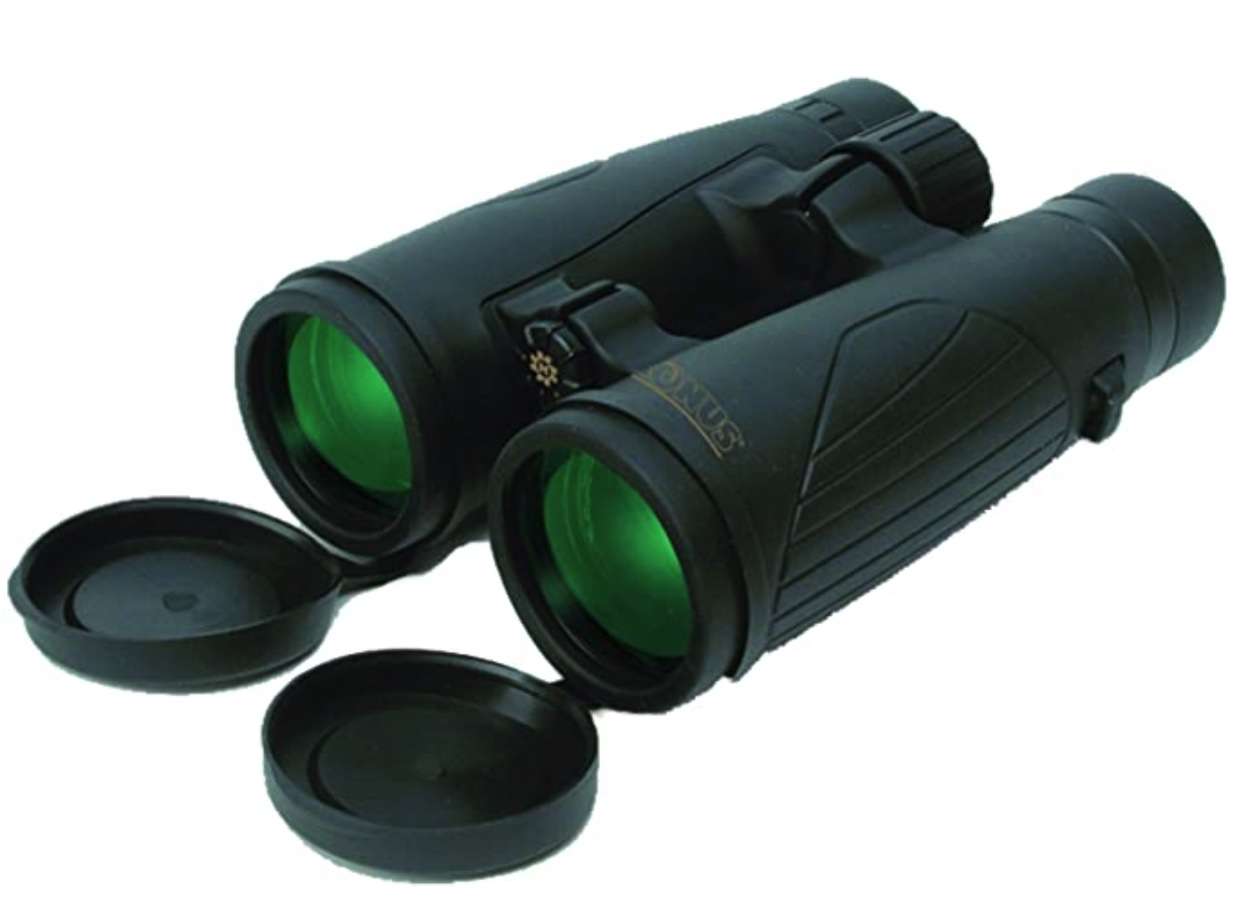 KONUS TITANIUM BINOCULAR 8X42 OPEN HINGED RUBBER COATED BLACK ( 20 PER CASE ) - Konus