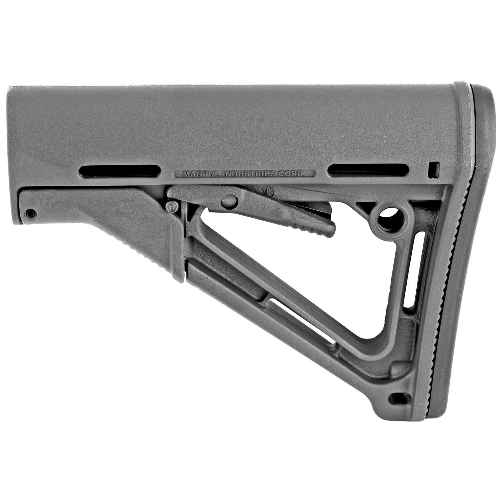 Magpul MAG310-GRY CTR Carbine Stock Stealth Gray Synthetic for AR15/M16 ...