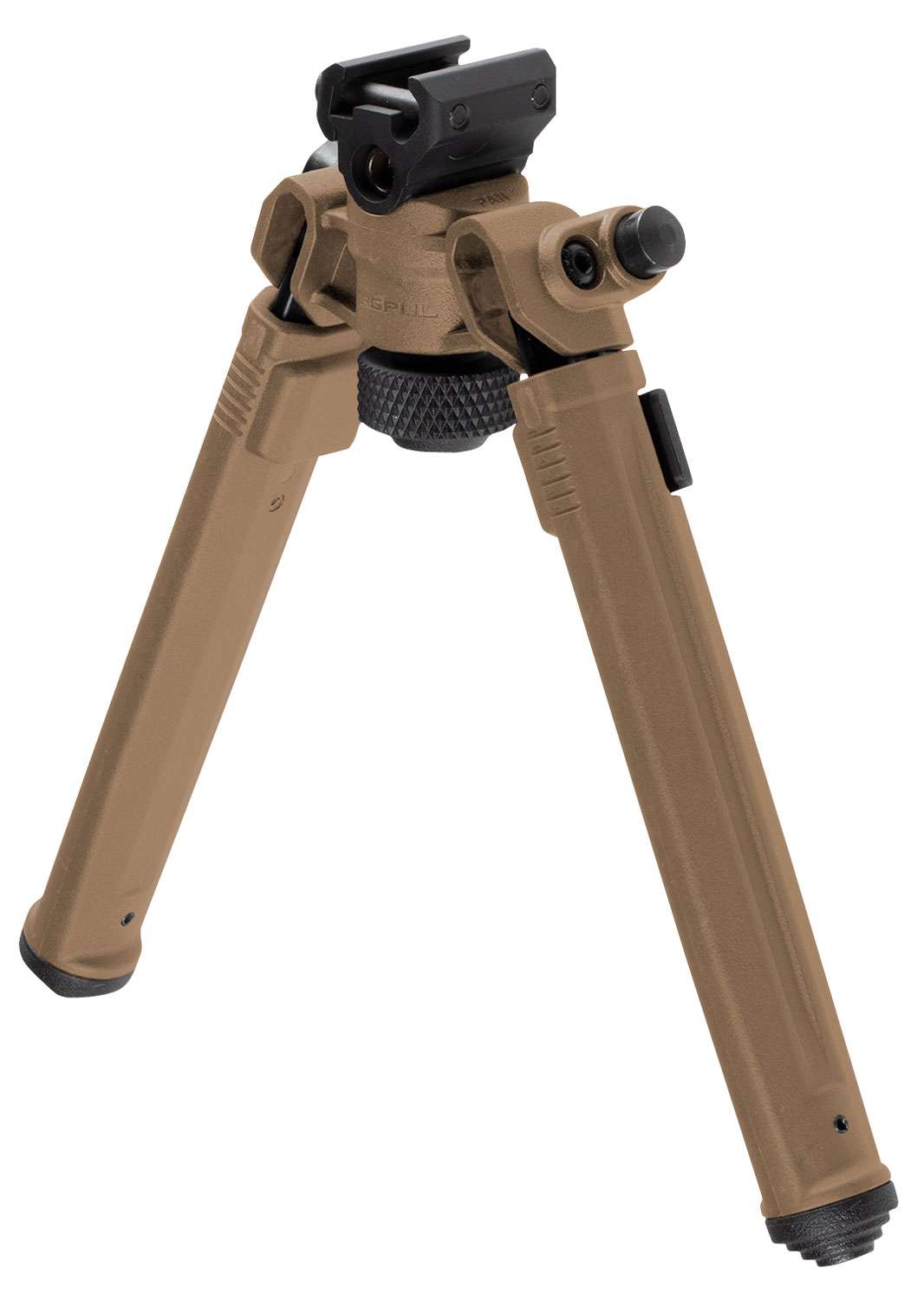 Magpul MAG941 FDE 1913 Picatinny Rail Bipod Flat Dark Earth 6061 Aluminum Polymer DACK Outdoors