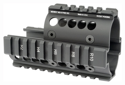 MIDWEST MINI DRACO PSTL QUAD RAIL BK | Range USA