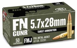 FN 10700032 GUNR SS201 5.7X28 40GR FMJ 50/10