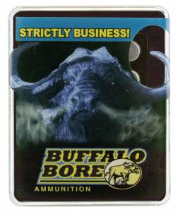 Buffalo Bore Ammunition 35A/20 Heavy  460 Rowland 185 gr Jacketed Hollow Point (JHP) 20 Bx/ 12 Cs